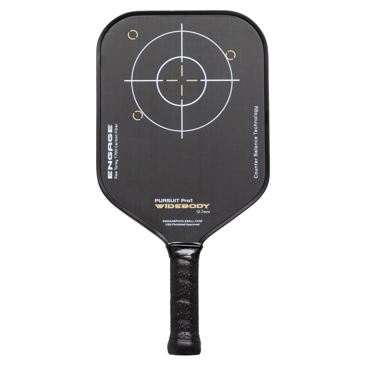 Engage Pursuit Pro1 WideBody 12.7 Carbon Fiber Pickleball Paddle: Image #466058