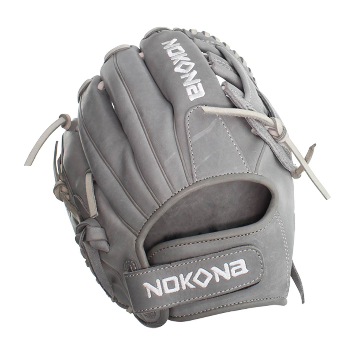 Nokona American Kip 11.5" Fastpitch Softball Glove: A-V1150HGR: Image #387411