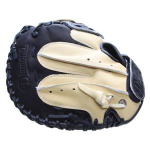 Diamond iX3 Elite Series: Fi325 Cream/Black Fastpitch Catcher's Mitt: Image #296441