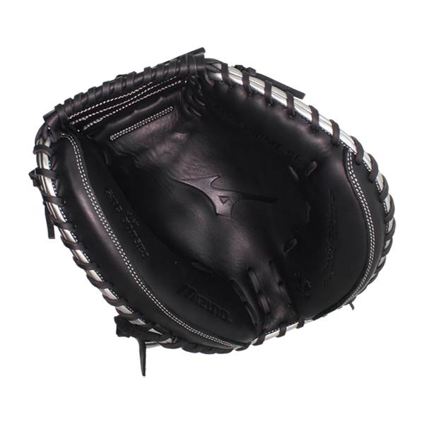 Mizuno MVP Prime SE 34'' Baseball Catcher's Mitt: GXC50PSE8 Black/Silver: Image #380489