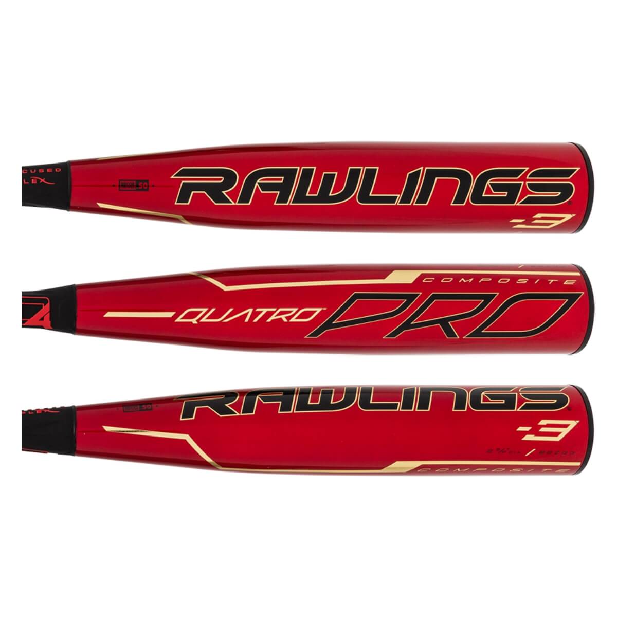 Rawlings Quatro Pro BBCOR Baseball Bat (BBZQ3)