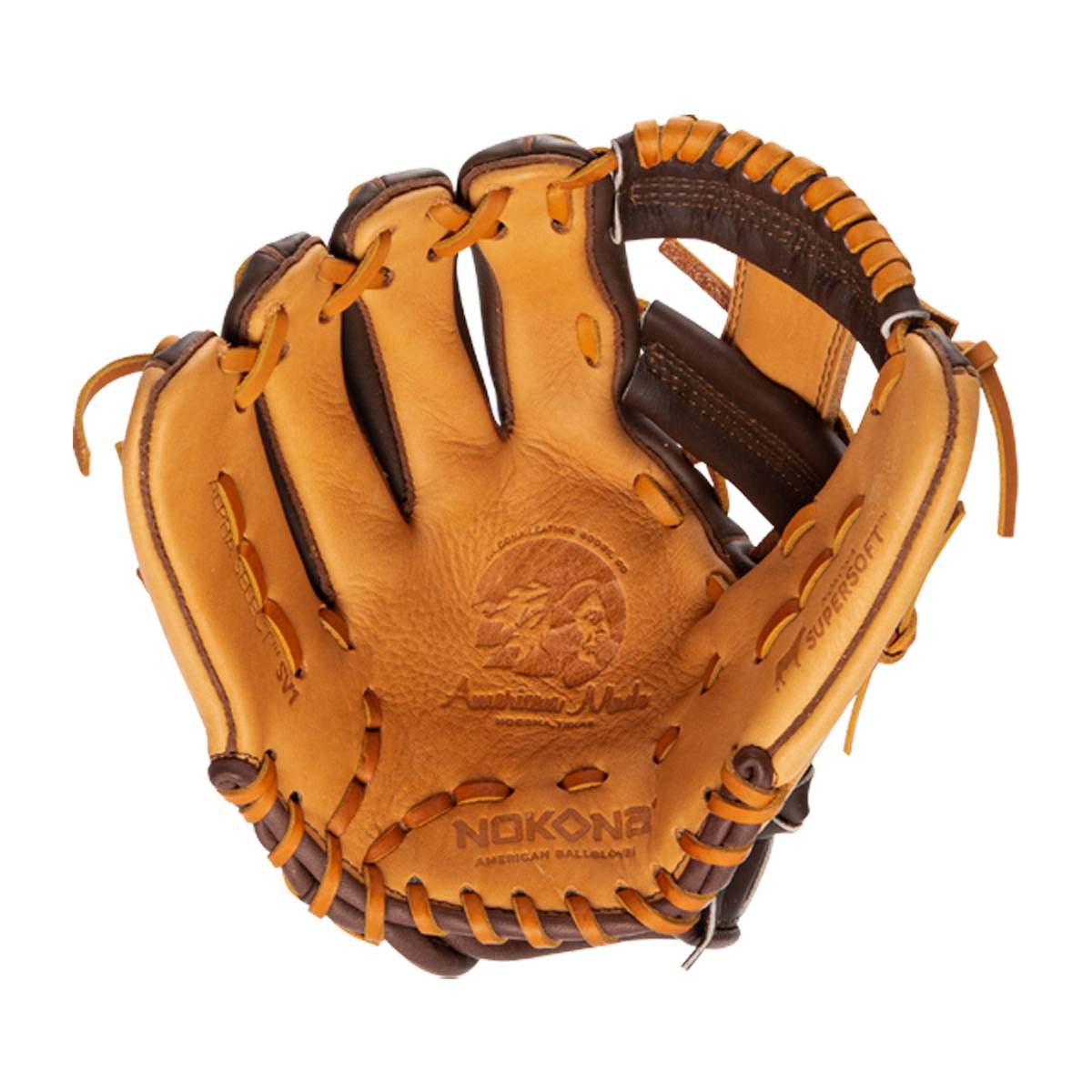 Nokona Alpha 11.25" Youth Baseball Glove: S-V1: Image #403572