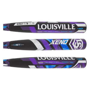 Batte De Softball Louisville Slugger Xeno -10, 33 Pouces, Composite Gris, équilibrée