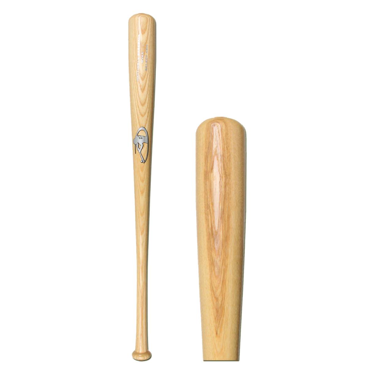Mattingly Wood Baseball BatVGrip Ash Wood Baseball Bat MVAAN Natural
