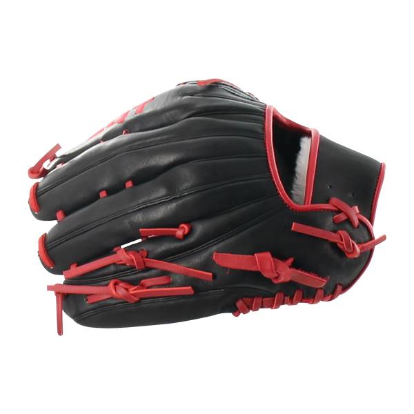 Adidas EQT 12.75" Baseball Glove: EQT1275H Black / Red: Image #313333
