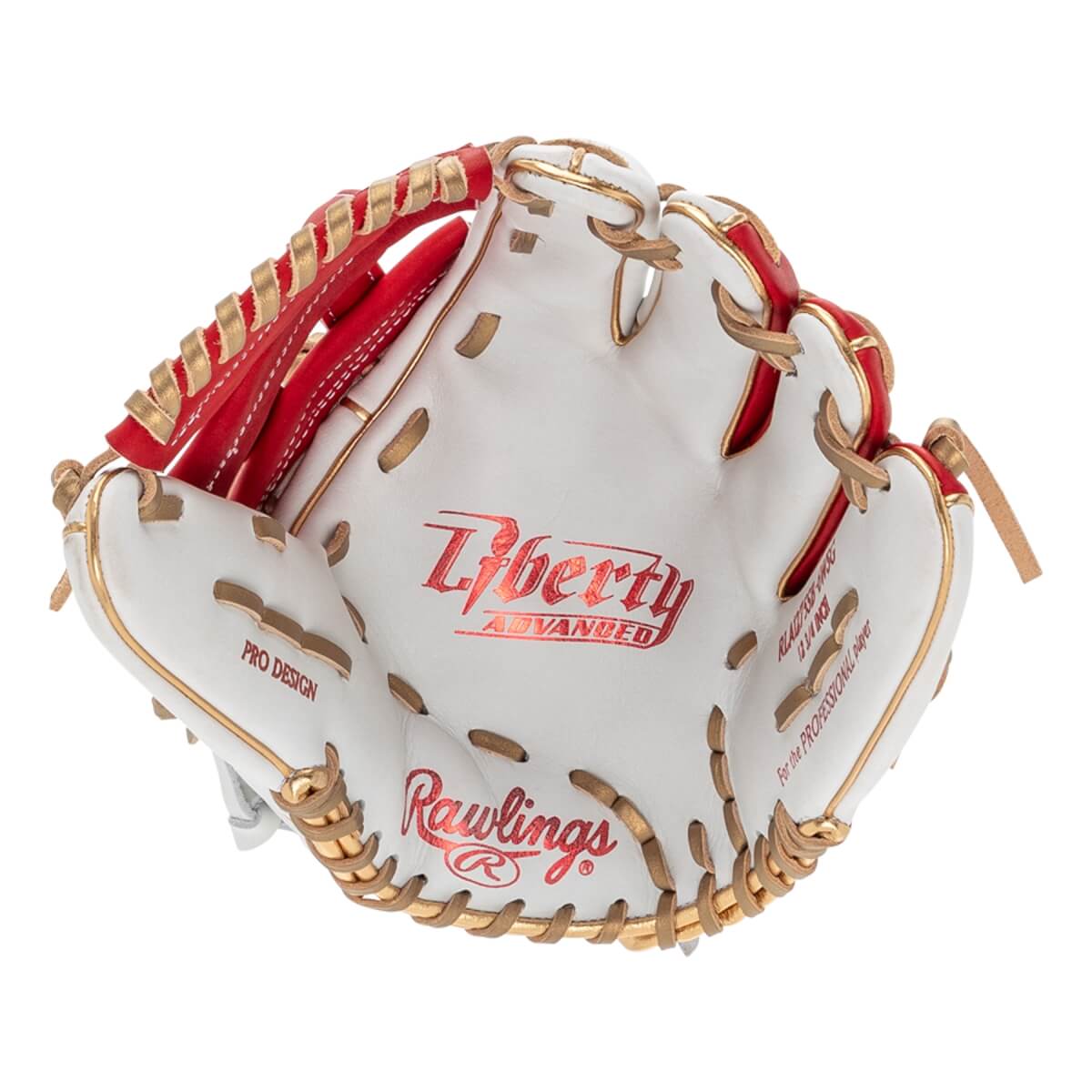 Rawlings Liberty Advanced Color Series 4.0 12.75" Fastpitch Softball Glove: RLA1275-6WSG: Image #450411