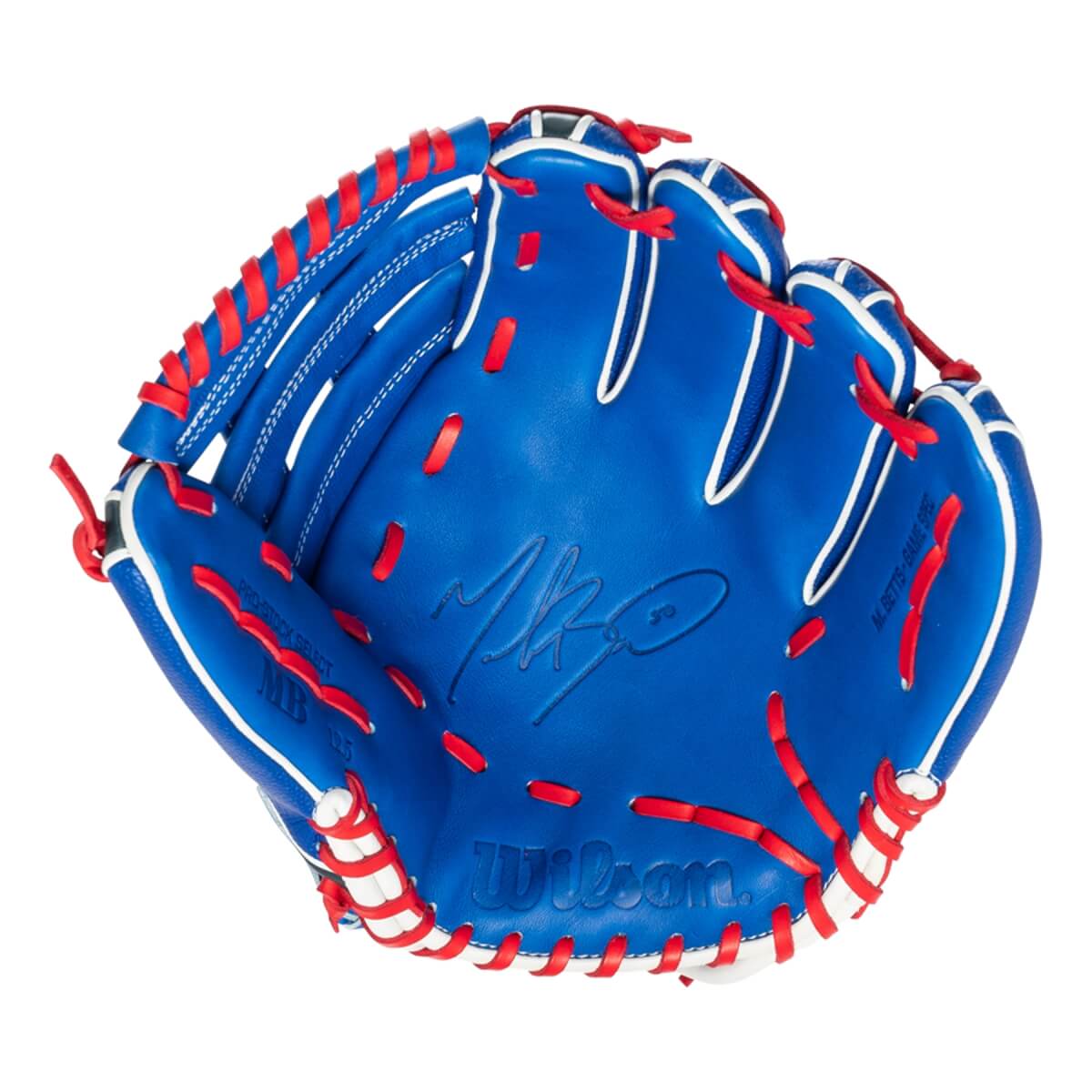 Wilson A2K SuperSkin Mookie Betts 12.5" Baseball Glove: WBW101626125: Image #436170