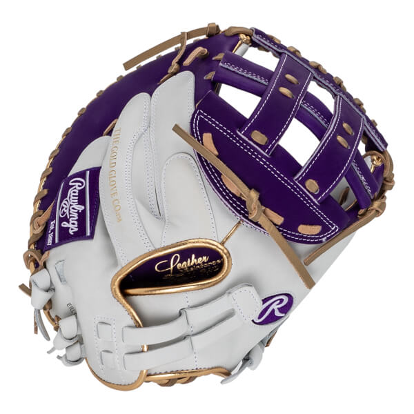 Rawlings Liberty Advanced Color Series 4.0 34" Fastpitch Softball Catcher's Mitt: RLACM34FPWPUG: Image #451212