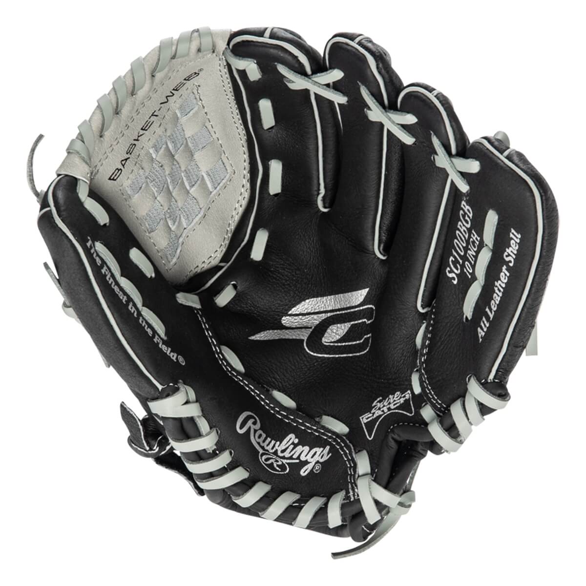 Rawlings Sure Catch 10" Youth Baseball Glove: SC100BGB: Image #421781