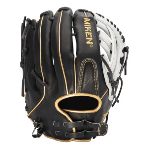 Miken Pro Series Freak Gold 13" Slow Pitch Softball Glove: PRO130-BWG: Image #421297
