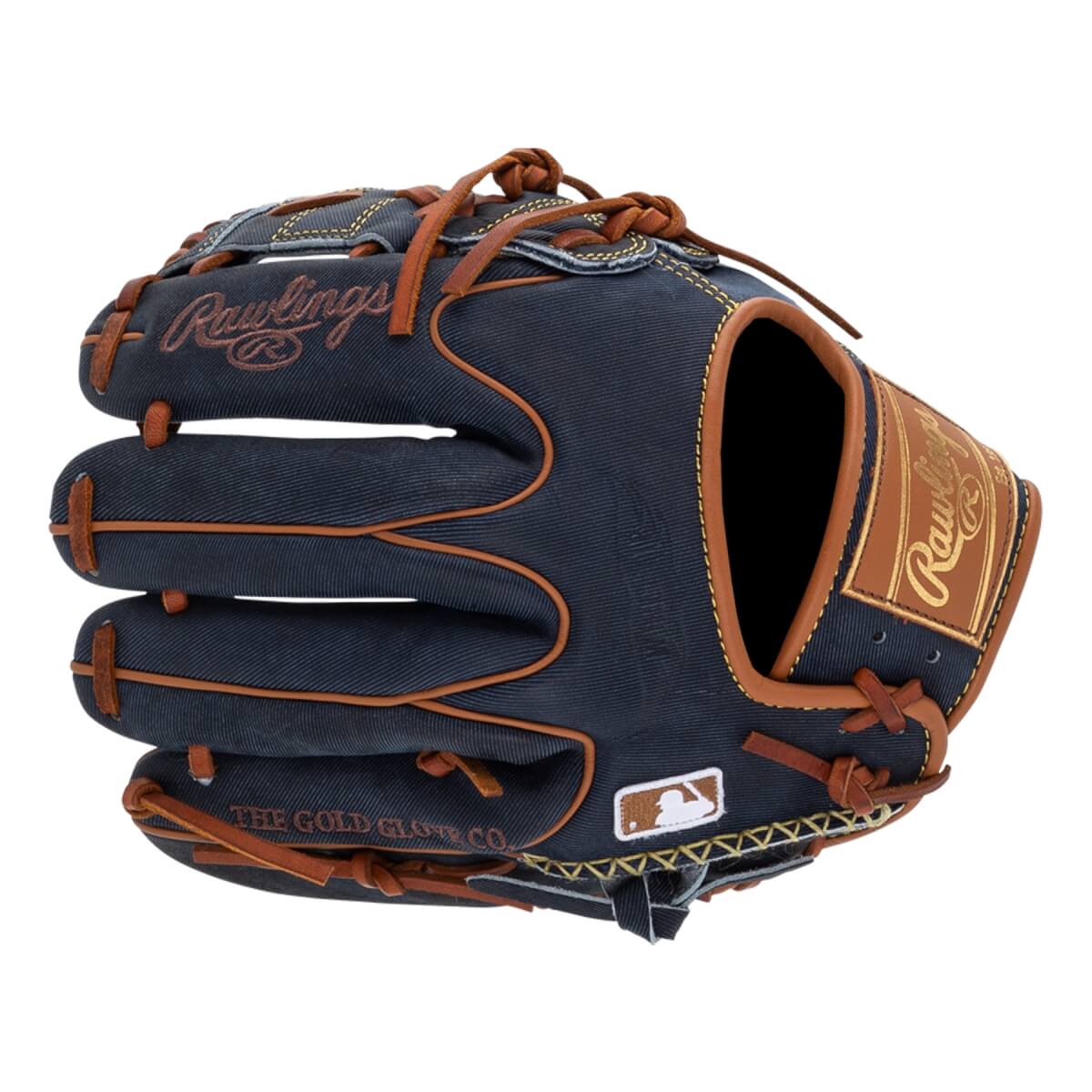 Rawlings Heart of the Hide Pro Label Denim 11.75" Baseball Glove: PRO205W-9D: Image #448686