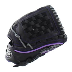 Louisville Slugger Xeno Black Softball Glove: FGXNBK6-1200: Image #308162