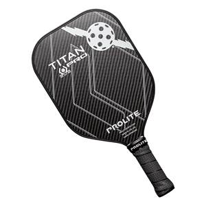 PROLITE Titan Pro Black Diamond Series Middleweight Carbon Fiber Pickleball Paddle: Image #405853