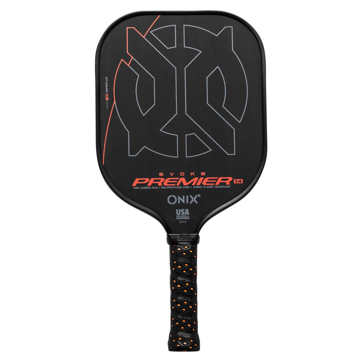 Onix Evoke Premier Pro Raw Control Carbon Fiber Pickleball Paddle: Image #433192