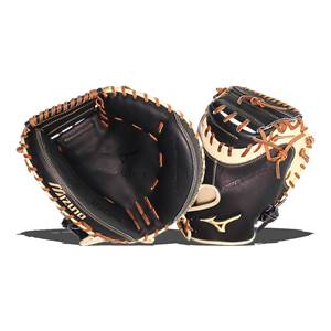 Mizuno Pro Select 33.5" Catcher's Mitt: GPS1BK-335C: Image #389352