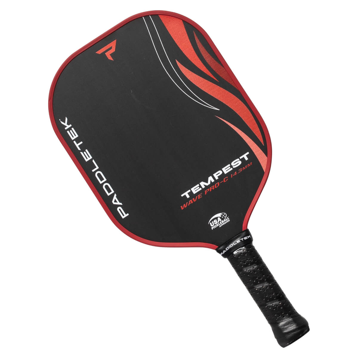 Paddletek Tempest Wave Pro-C 14.3mm Carbon Fiber Pickleball Paddle: Image #442929