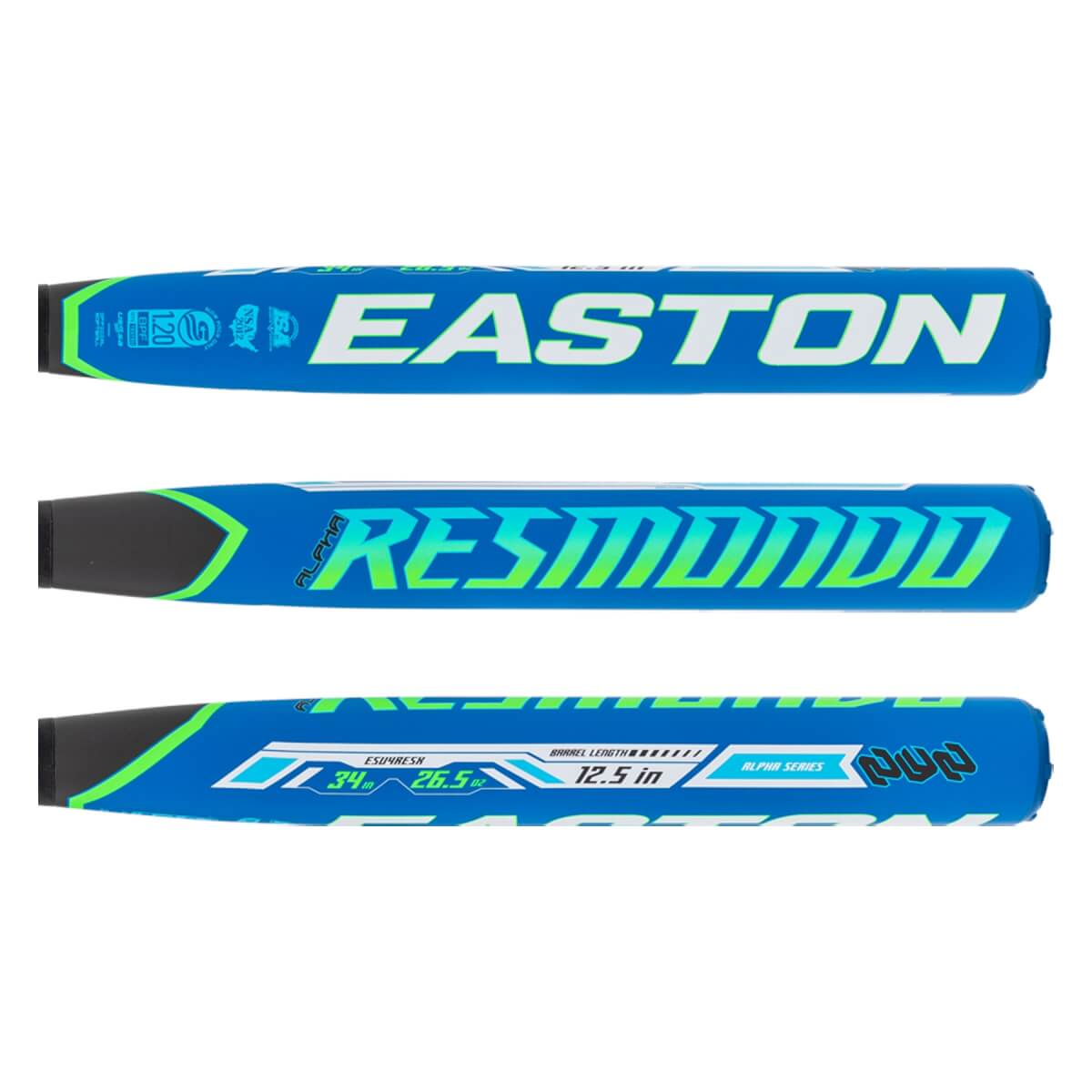 Batte Softball Easton Resmondo Mother Load SP22RESX – 34" 27,5 – Neuve