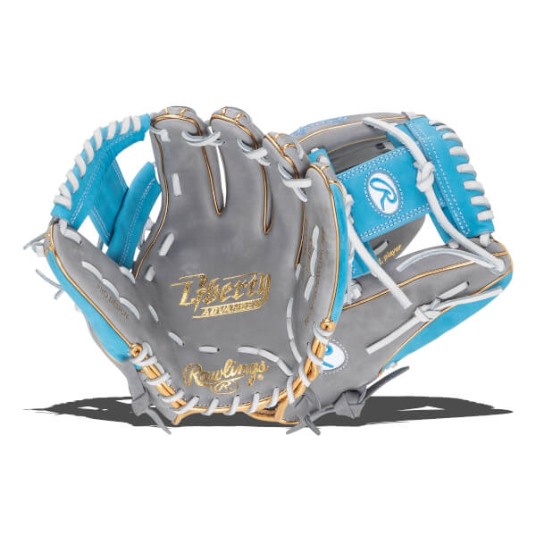 Rawlings Liberty Advanced Color Series - Guanto da softball Fastpitch, 11,6 cm, colore: RLA715SB-31GRG RLA715SB-31GRG