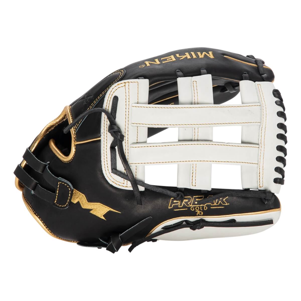Miken Pro Series Freak Gold 14" Slow Pitch Softball Glove: PRO140-BWG: Image #421238