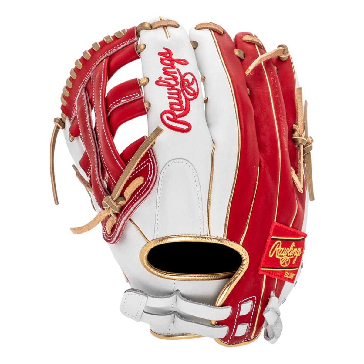 Rawlings Liberty Advanced Color Series 4.0 12.75" Fastpitch Softball Glove: RLA1275-6WSG: Image #450524