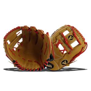 Vinci JBG EXCLUSIVE Baseball Glove Tan/Red with FREE GIFT: JV21: Image #309738