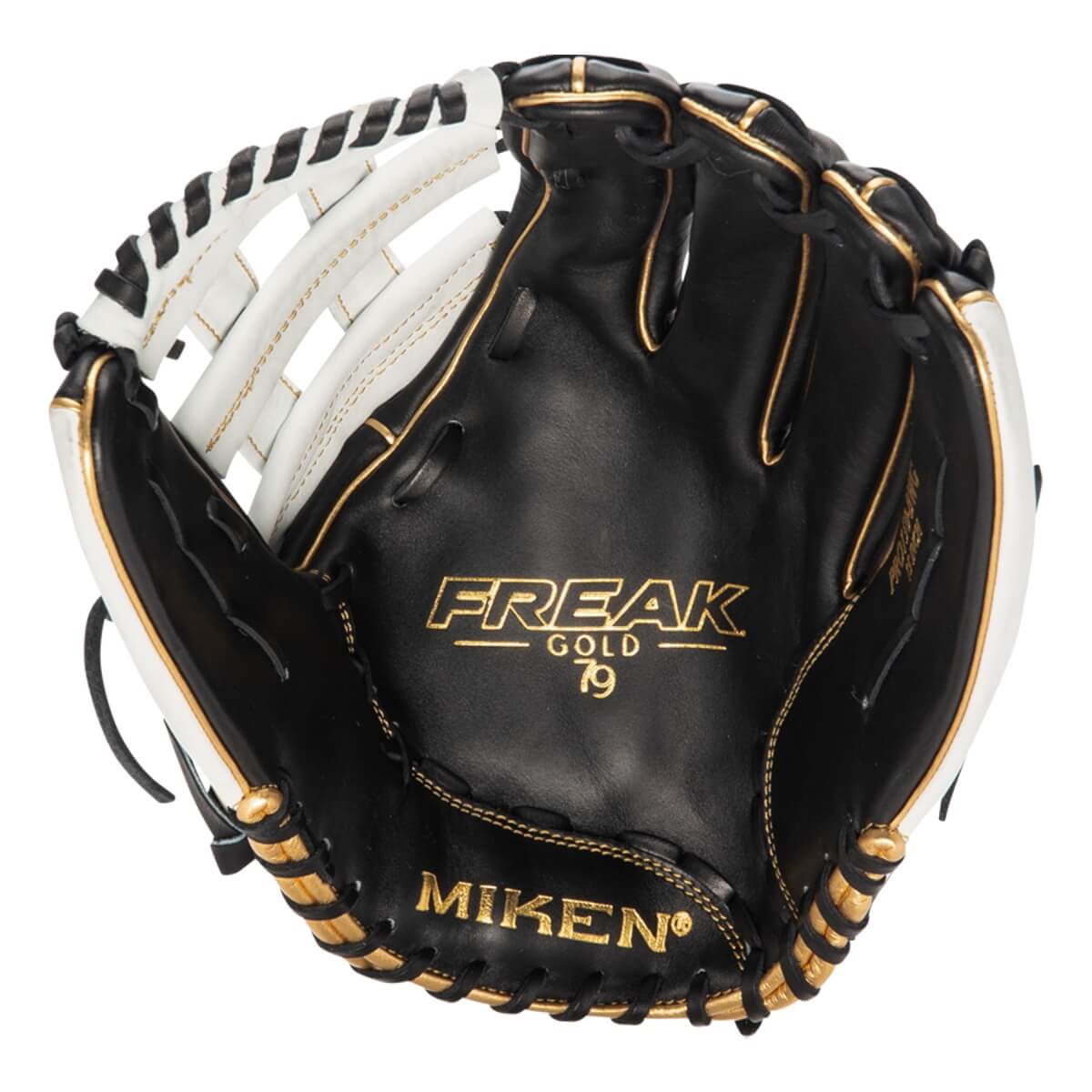 Miken Pro Series Freak Gold 15" Slow Pitch Softball Glove (PRO150BWG