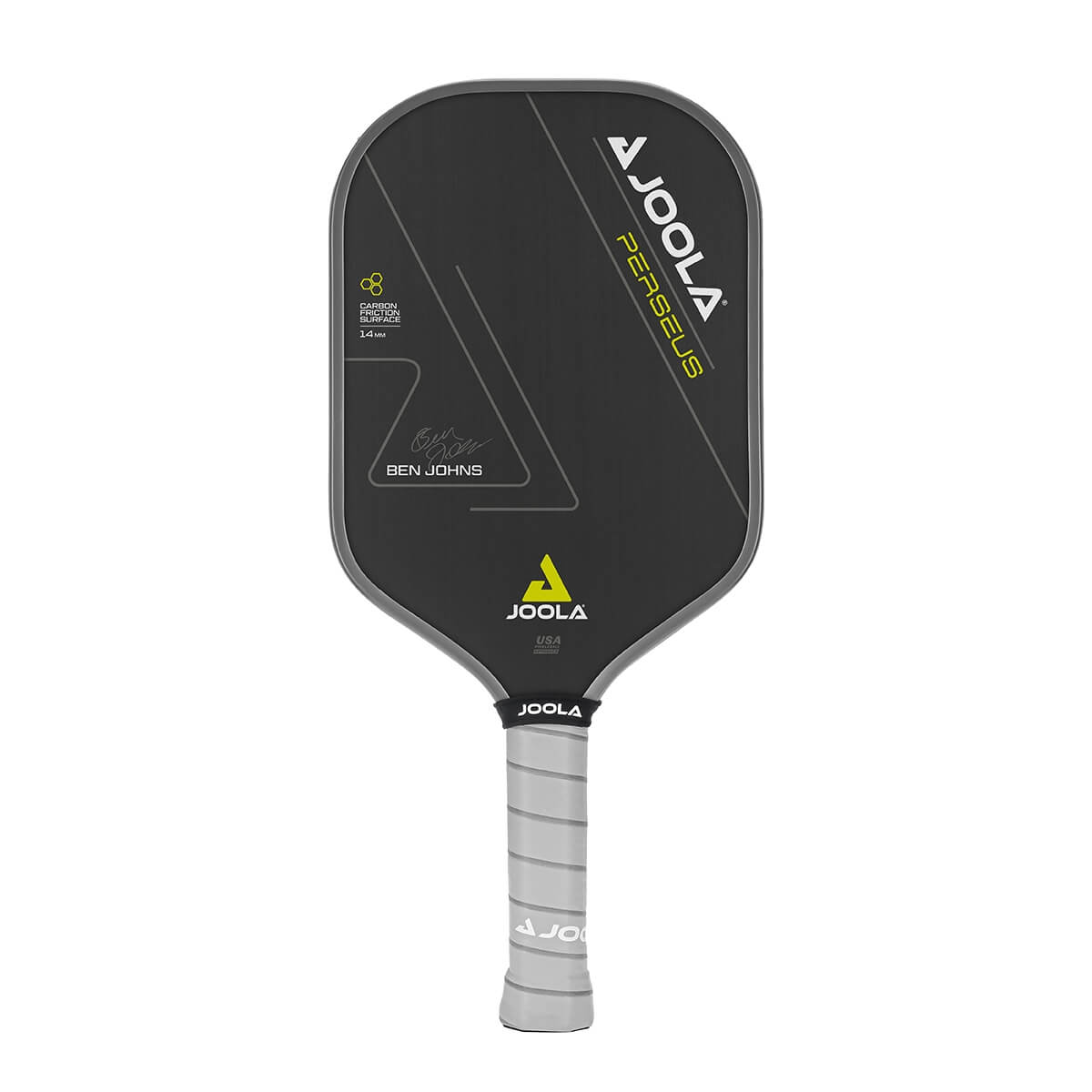 【中古美品】JOOLA Perseus 3 14mm ピックルボールパドル（ベン JOOLA Ben Johns Perseus 14mm Carbon Fiber Pickleball Paddle