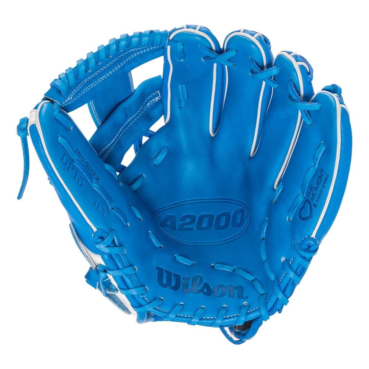 Wilson A2000 Autism Speaks SuperSkin DP15 11.5" Baseball Glove: WBW100844115: Image #420188
