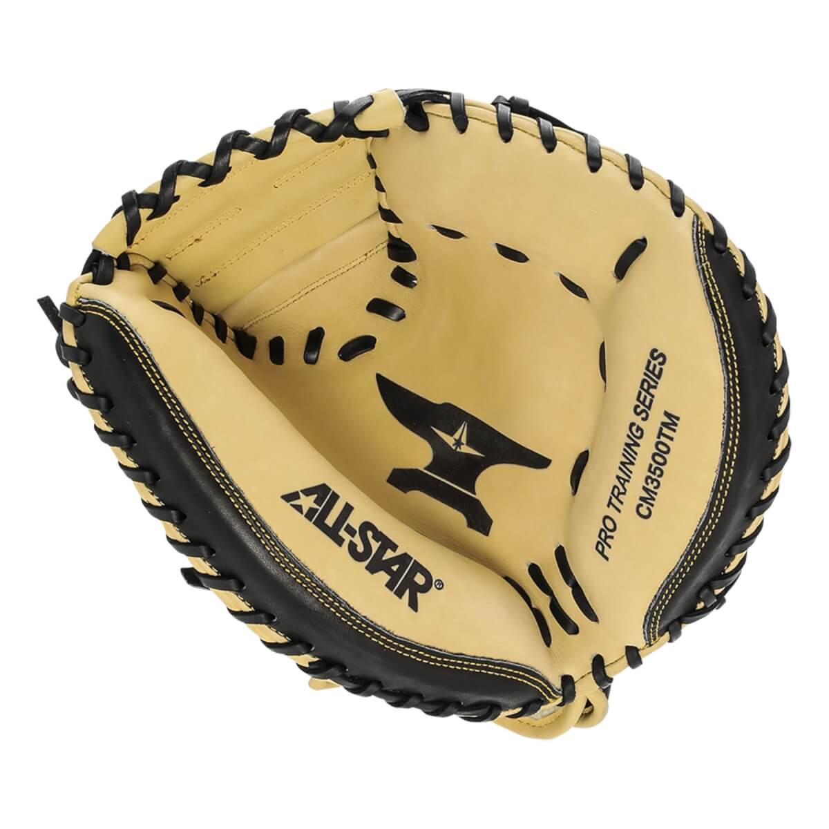 All Star Pro Series "The Anvil" Weighted Training Baseball Catcher's Mitt: CM3500TM: Image #417477