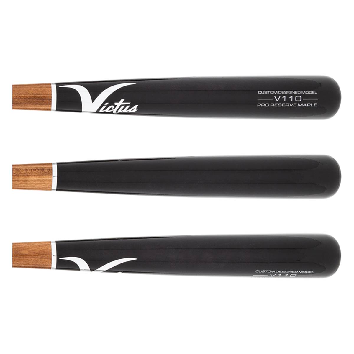 Victus Pro Reserve V110 Maple Wood Baseball Bat (VRWMV110TAR/BK