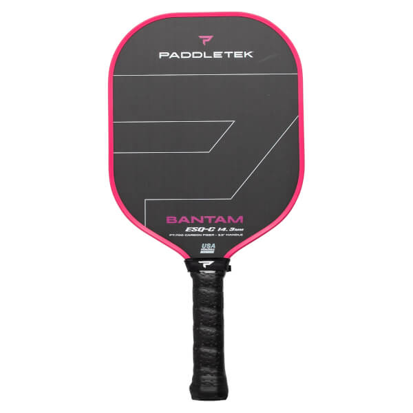 Paddletek Bantam ESQ-C 14.3mm Carbon Fiber Pickleball Paddle: Image #451457