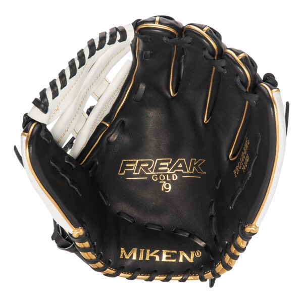 Miken Pro Series Freak Gold 14" Slow Pitch Softball Glove: PRO140-BWG: Image #421240