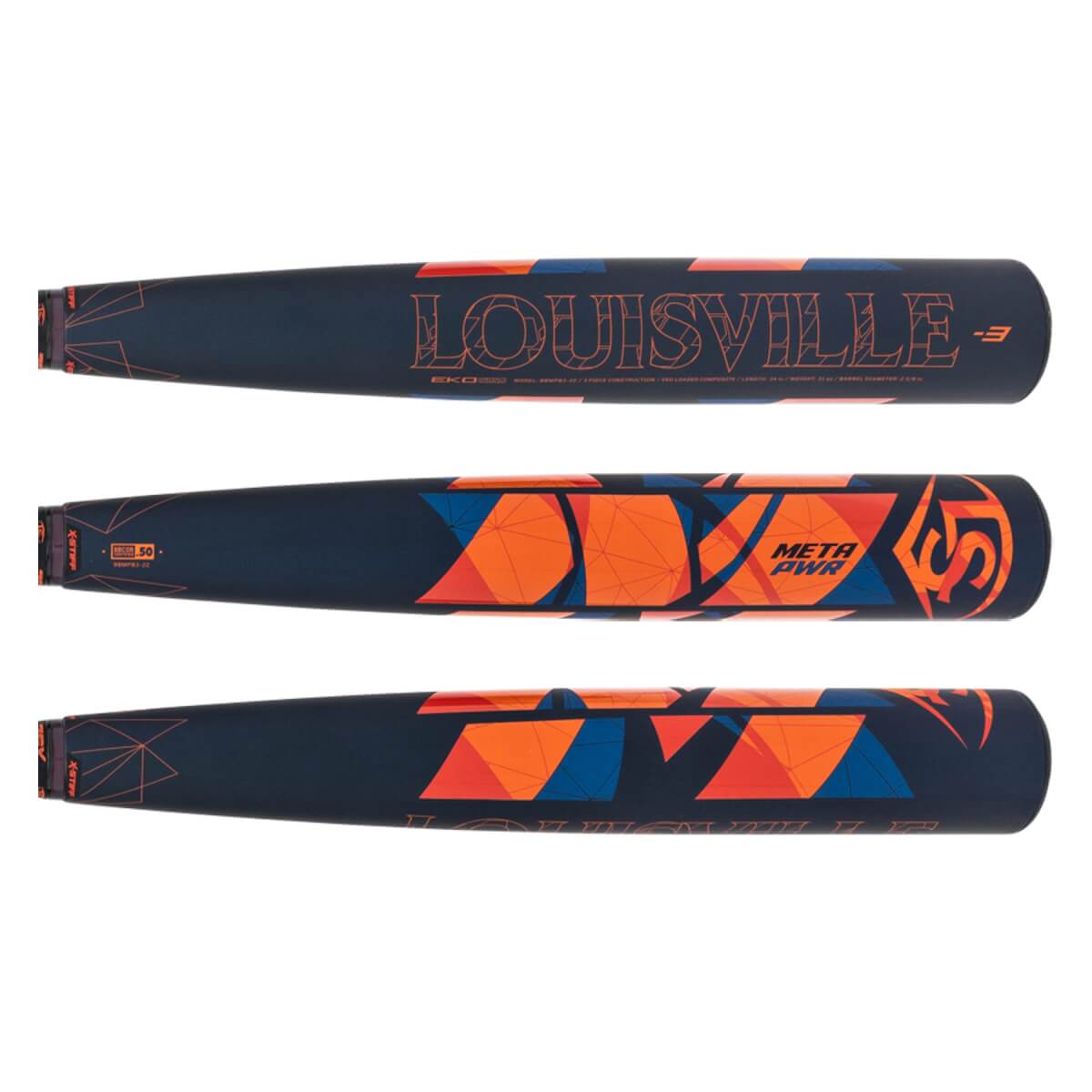 Louisville Slugger Meta PWR BBCOR Baseball Bat (WBL2523010)