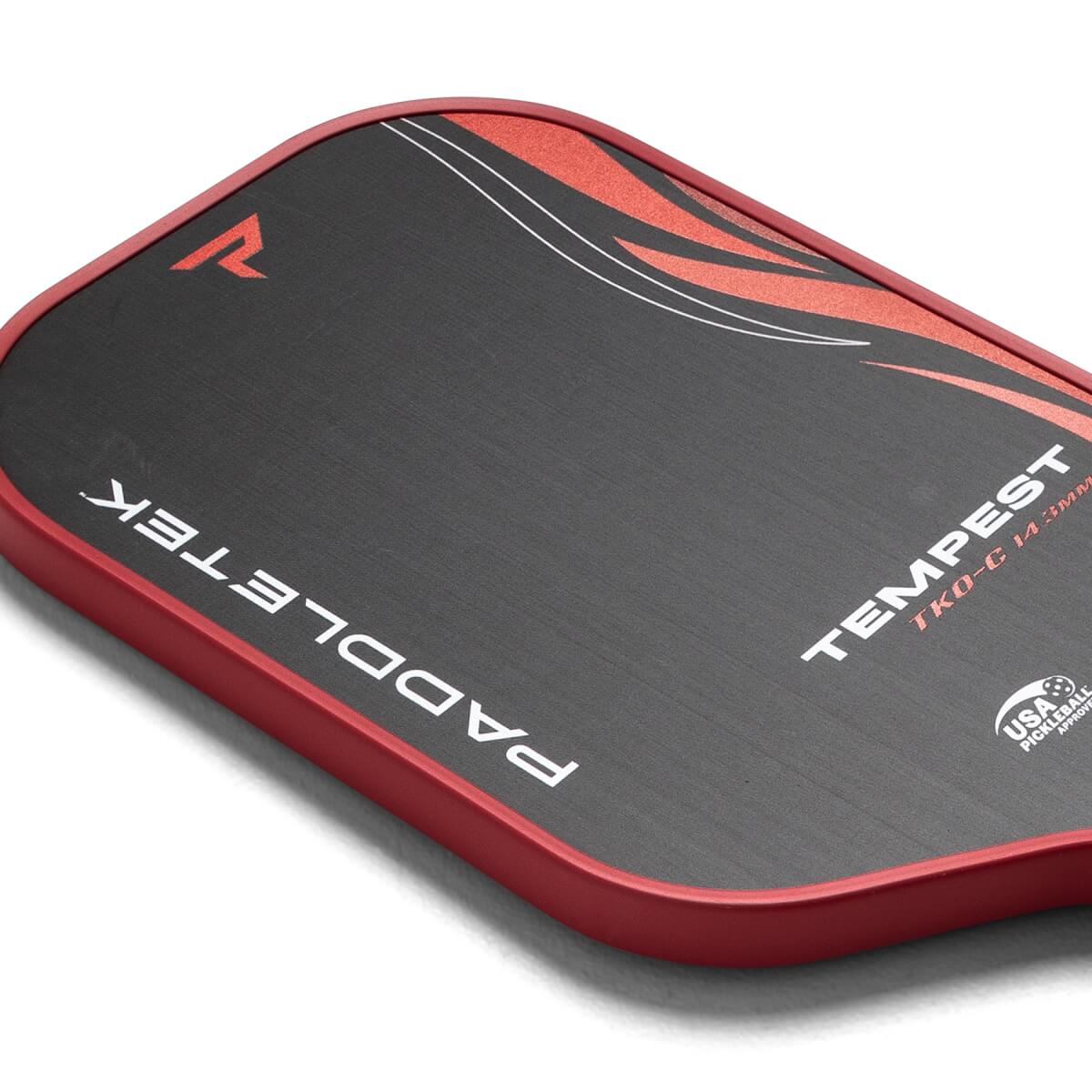 Paddletek Tempest TKO-C 14.3mm Carbon Fiber Pickleball Paddle: Image #442900
