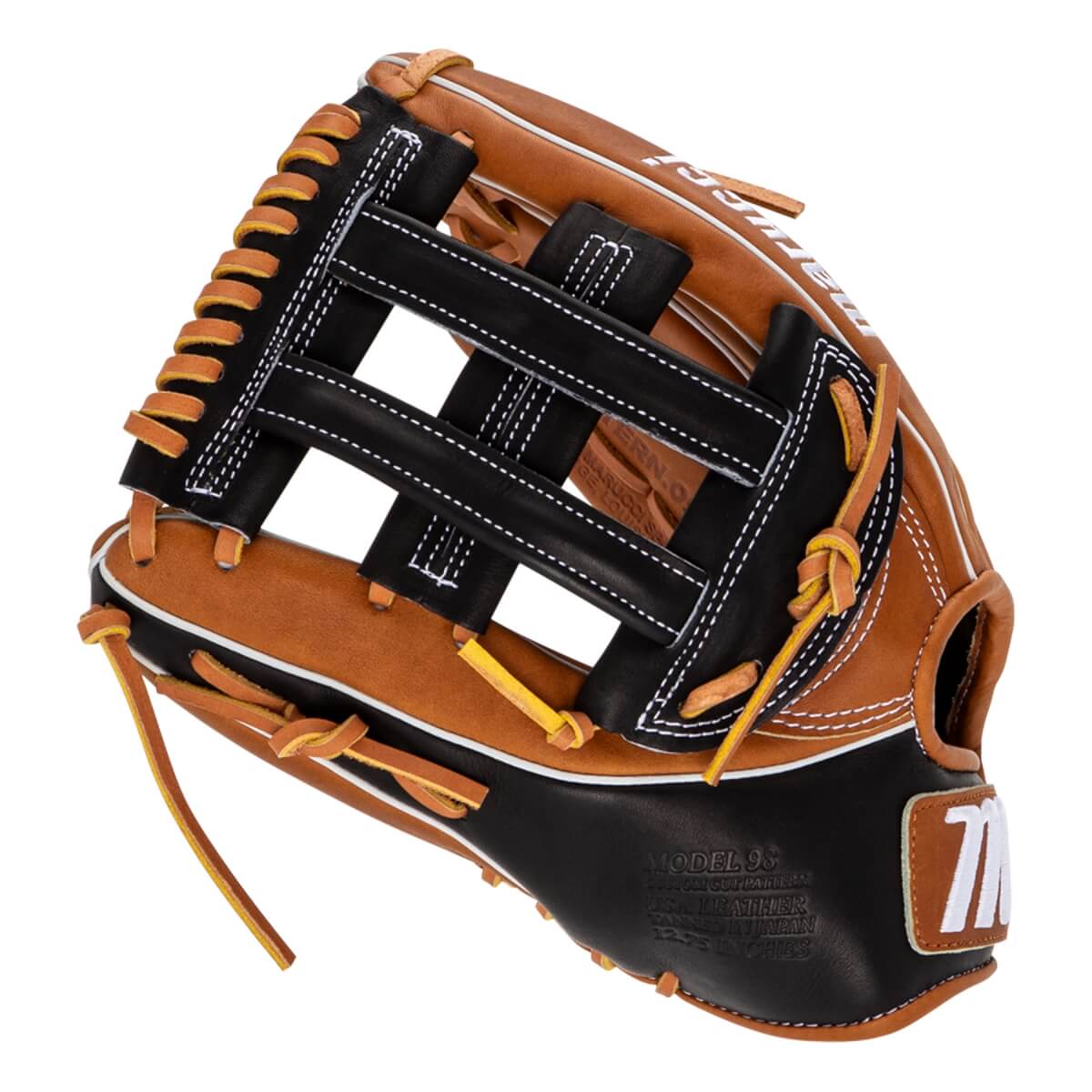 Marucci Capitol 12.75" Baseball Glove: MFG3CP98R3-TF/BK: Image #445187