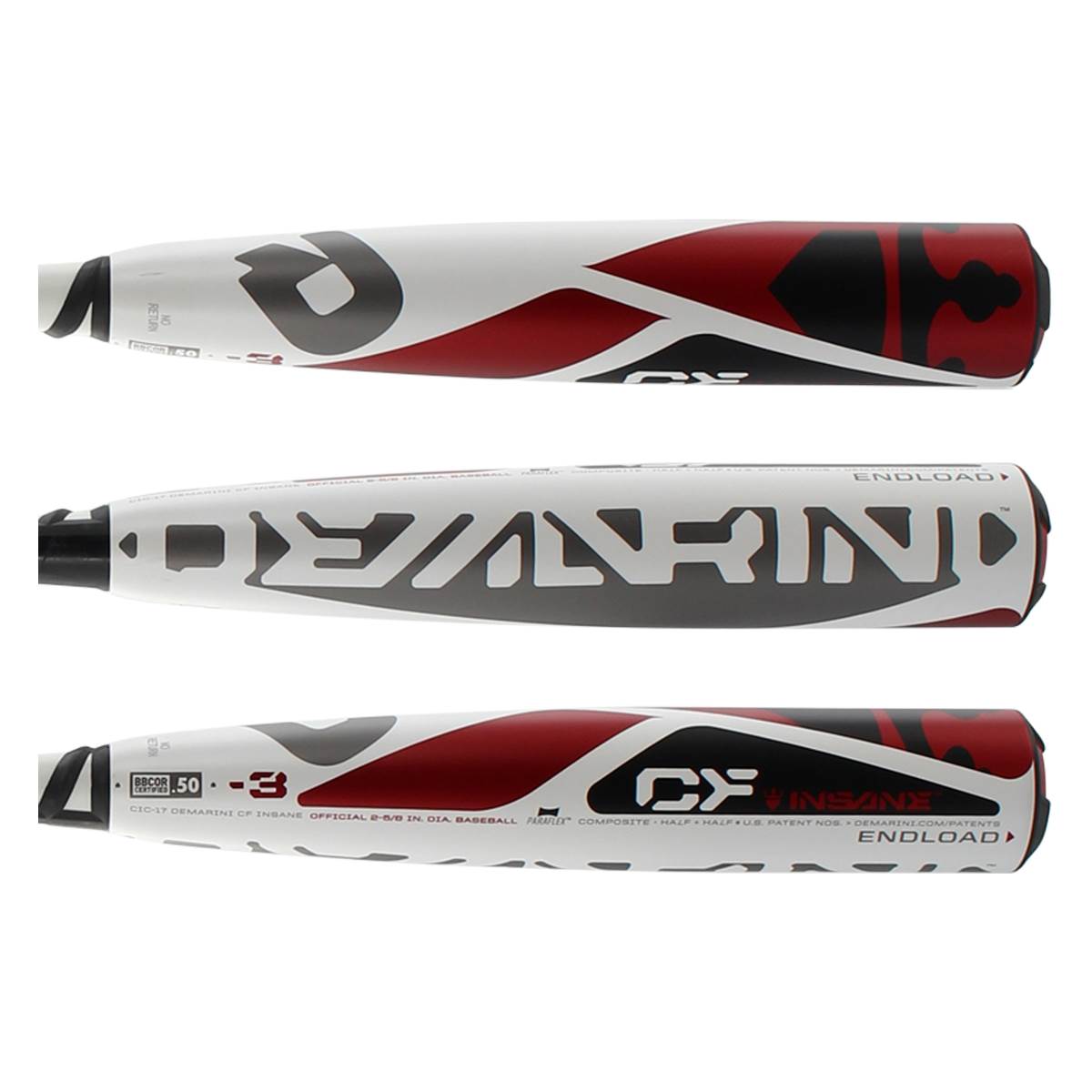 Batte de Baseball DEMARINI 2016 CF8 BBCOR (-3) - Sport