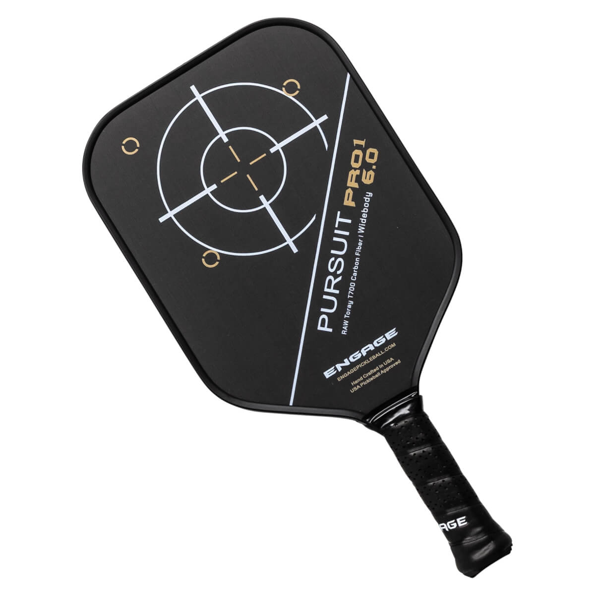 Engage Pursuit Pro1 6.0 WideBody Carbon Fiber Pickleball Paddle: Image #462350