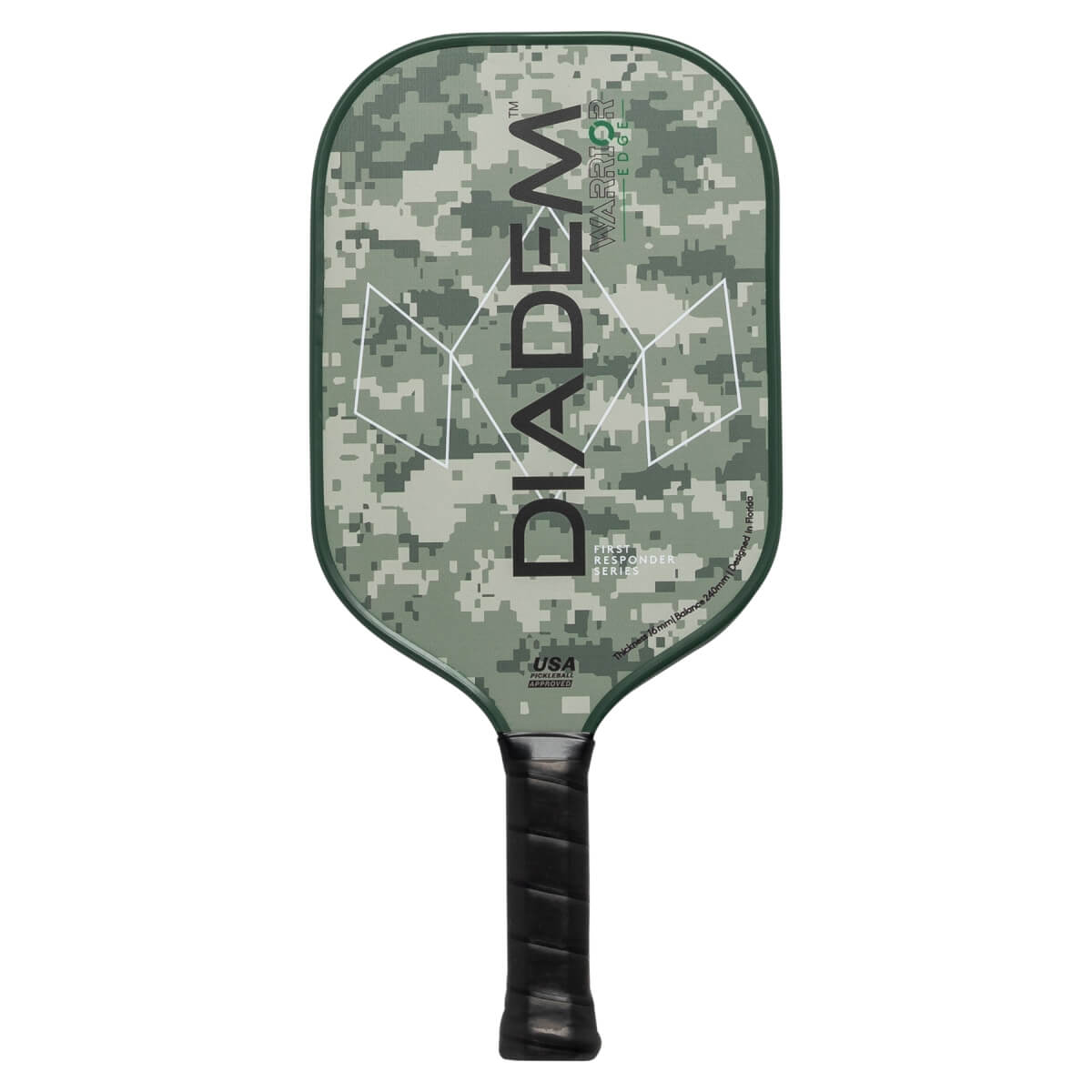 Diadem Warrior Edge Carbon Fiber Pickleball Paddle: Image #462189