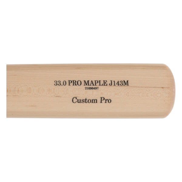 Batte De Baseball Ancienne En érable De Caryer - Modèle J143M Old