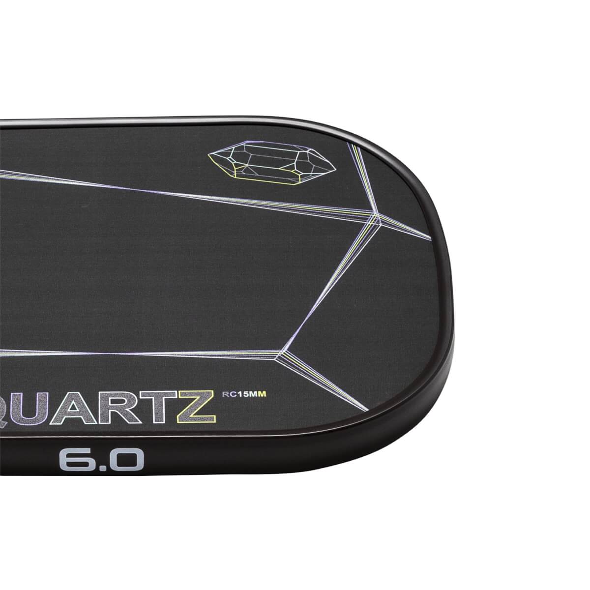 Six Zero Quartz 15mm Carbon Fiber Pickleball Paddle: Image #446456