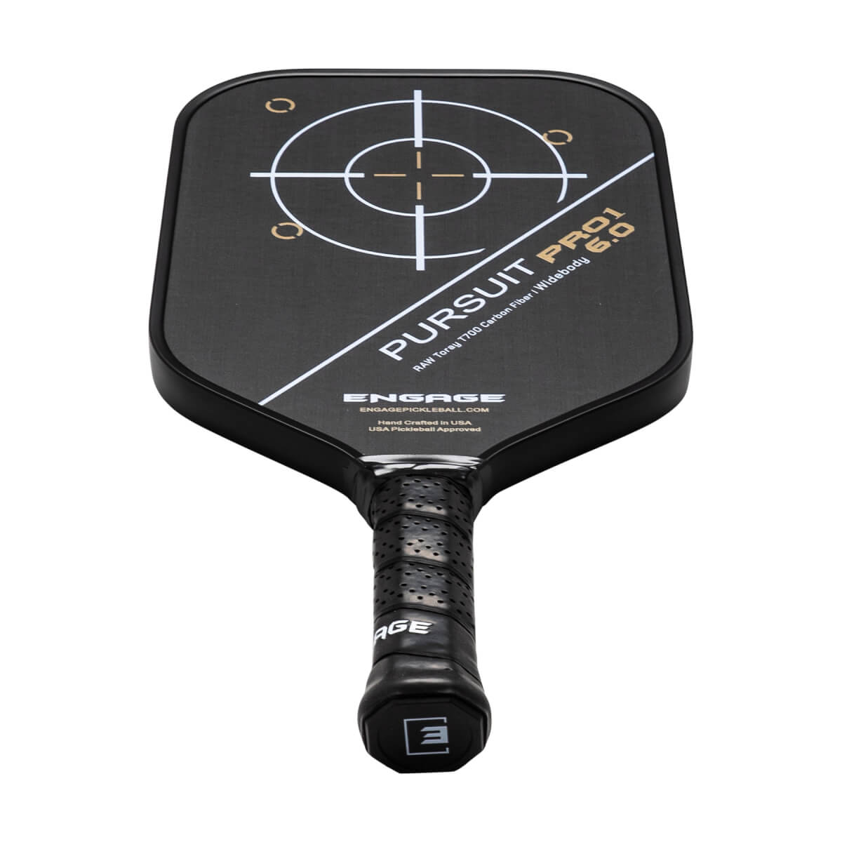Engage Pursuit Pro1 6.0 WideBody Carbon Fiber Pickleball Paddle: Image #462353