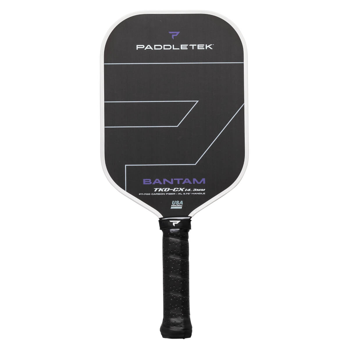 Paddletek Bantam TKO-CX 14.3mm Carbon Fiber Pickleball Paddle: Image #450050