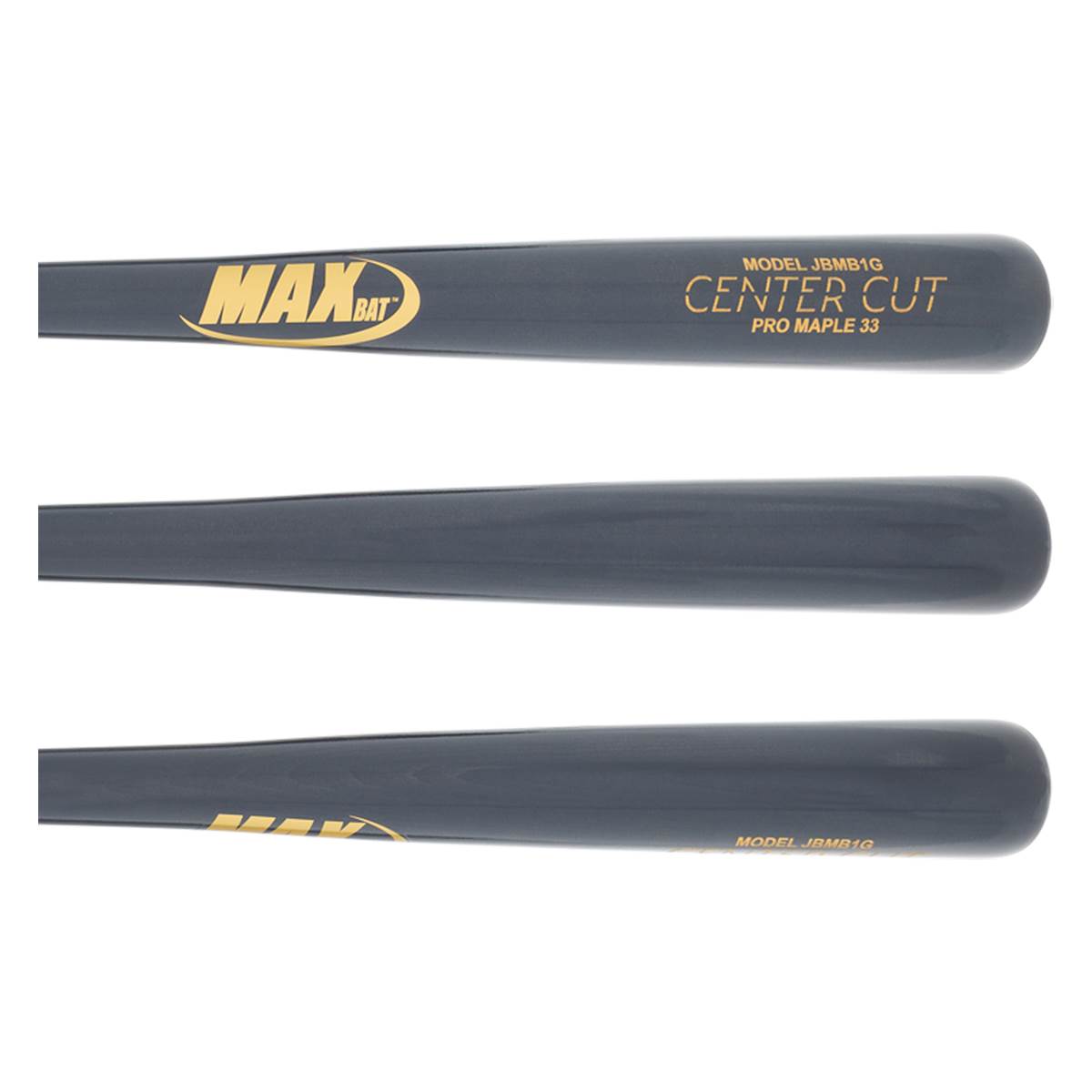 MaxBat Center Cut Rock Maple Wood Baseball Bat: JBMB1G: Image #409470