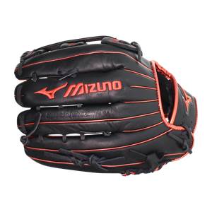 Mizuno MVP Prime SE 13'' Slow Pitch Softball Glove: GMVP1300PSES8 Black/Red: Image #389595