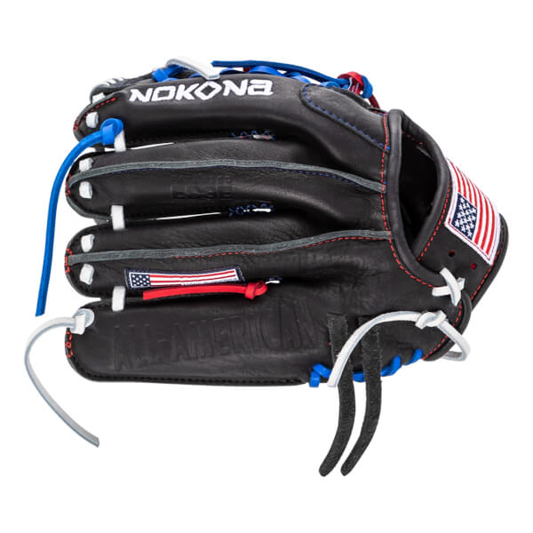 Nokona S1 All American 11.25" Youth Baseball Glove: S1EP200MBKPOP: Image #453613