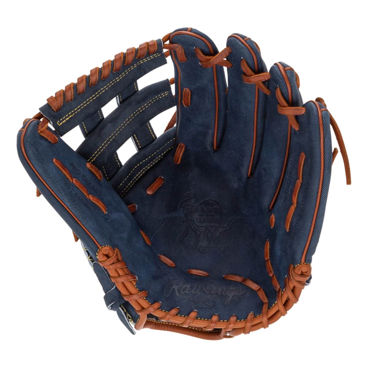 Rawlings Heart of the Hide Pro Label Denim 12.75" Baseball Glove: PRO3039-6D: Image #448691
