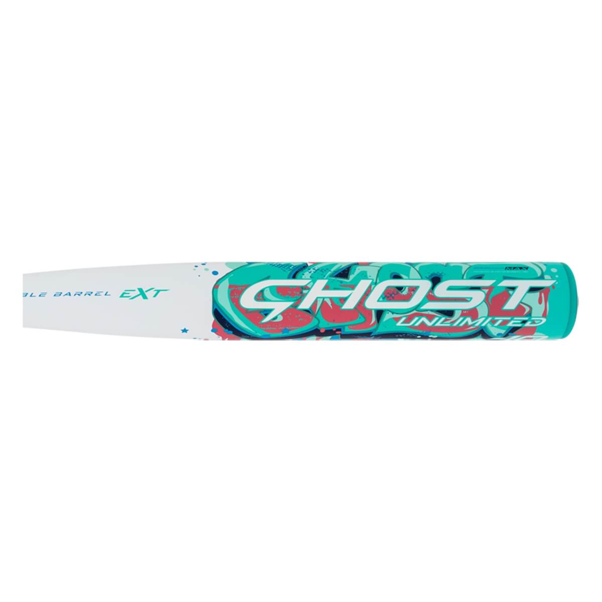Batte Easton Ghost Unlimited -10 Fastpitch - 33" 23oz - Composite Blanc - Occasion
