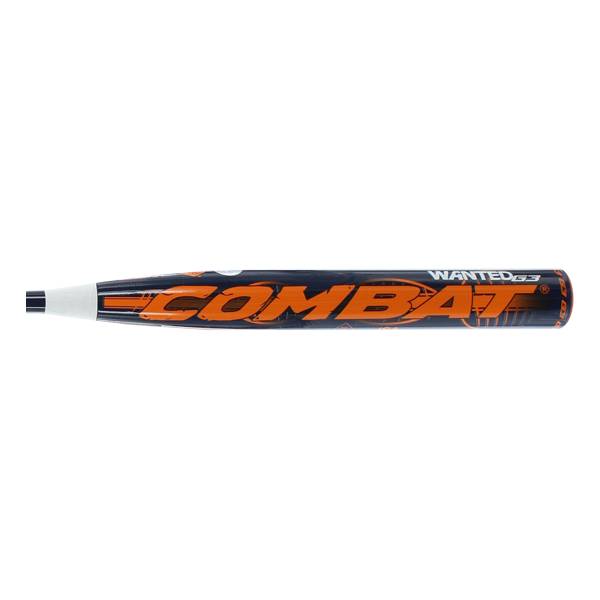 COMBAT Wanted G3 USSSA Slow Pitch Softball Bat w/ Lizard Skin Grip