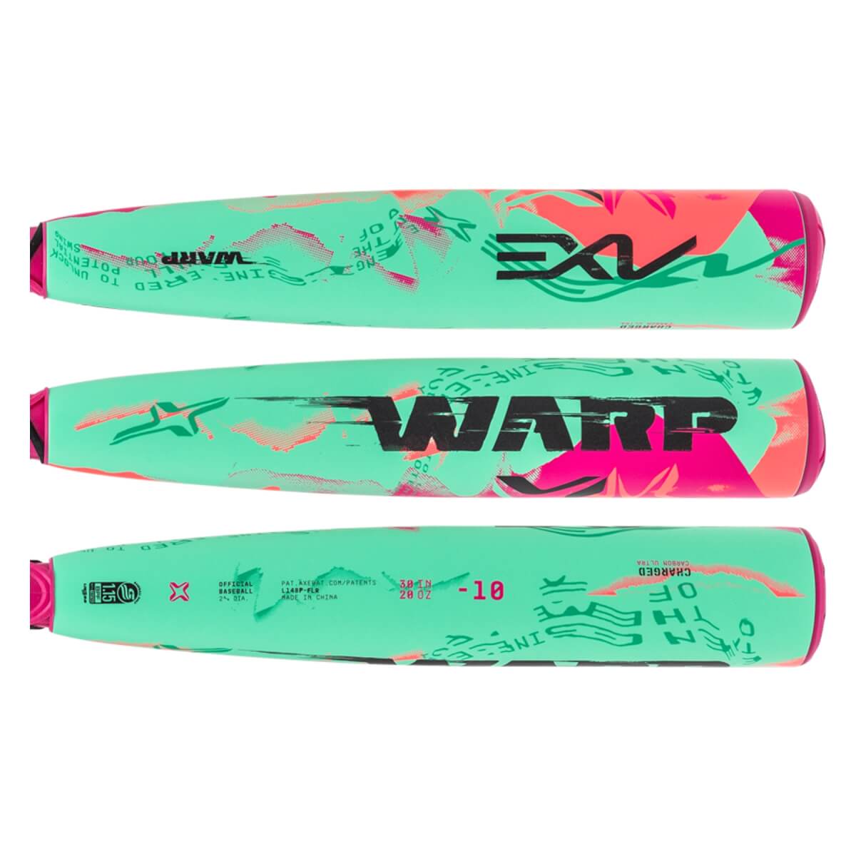 Axe Warp -10 USSSA Baseball Bat: L148P-FLR: Image #454310