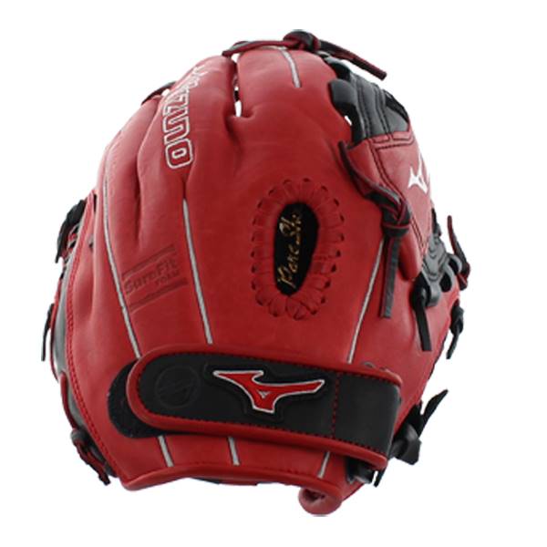 Mizuno MVP Prime SE Fastpitch Glove: GMVP1200PSEF4- Red/Black: Image #309247
